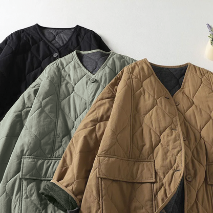 Warm Padded Parka Coat
