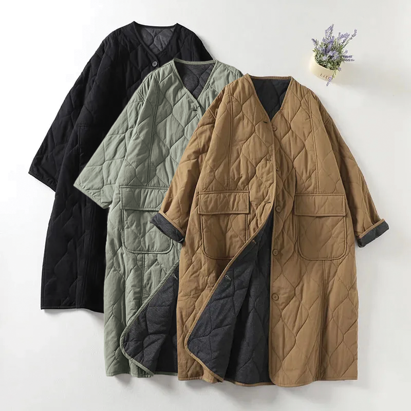 Warm Padded Parka Coat