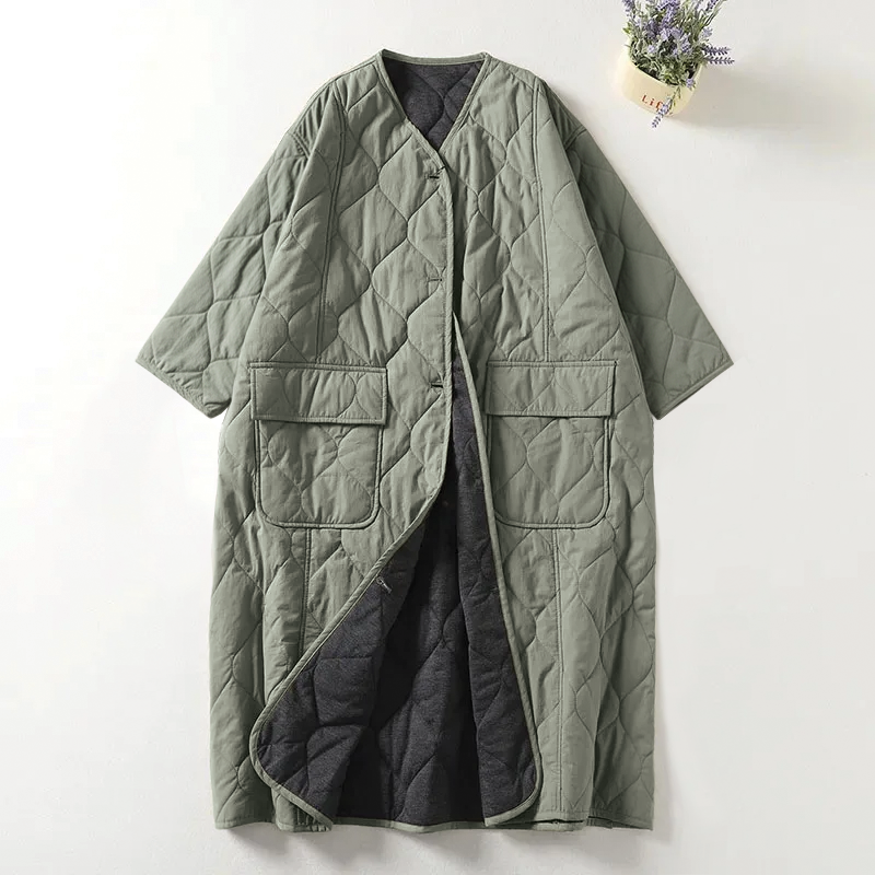 Warm Padded Parka Coat
