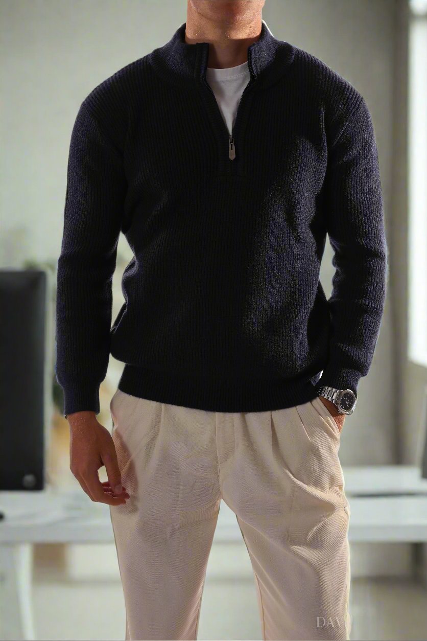 Cozy Men's Crew Neck Soft Sweater - EasyApparels