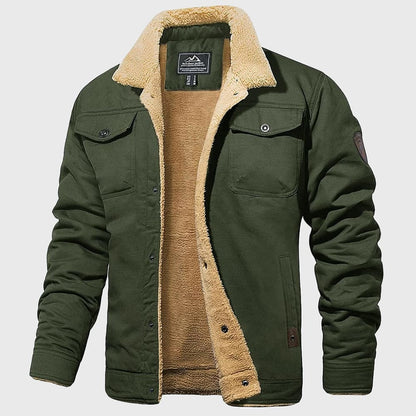 Casual Fleece Bomber Jacket