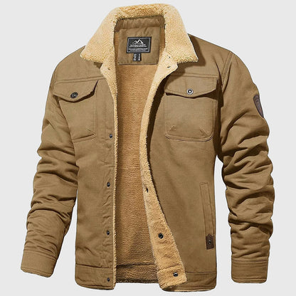 Casual Fleece Bomber Jacket