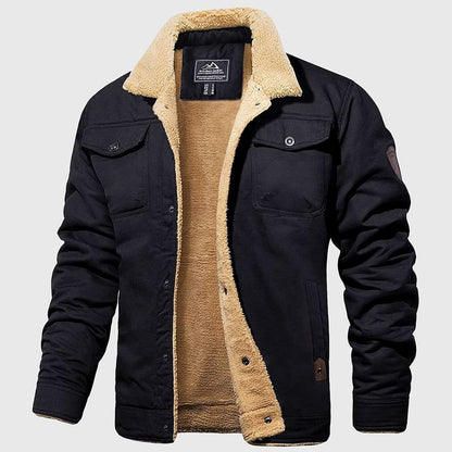 Casual Fleece Bomber Jacket - EasyApparels