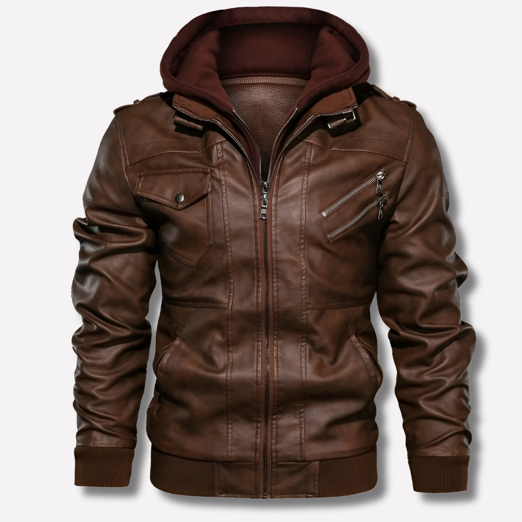 Waterproof Hooded Coat with Extra Pockets
