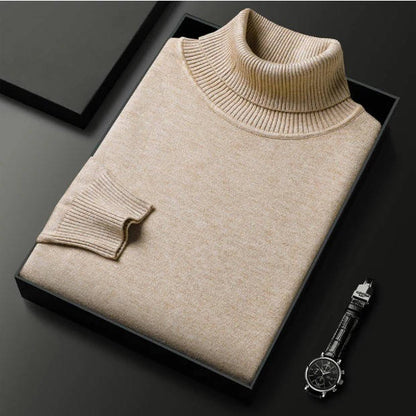 Classic Men's Crew Neck Wool Sweater