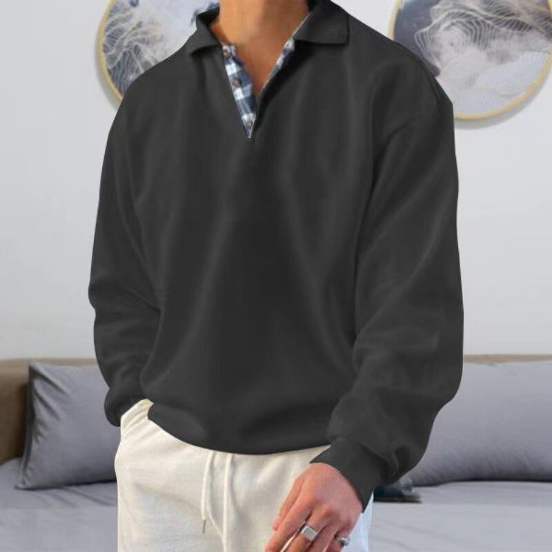 Comfortable Crew Neck Men's Sweater