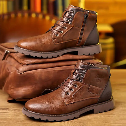 Stylish Men Water Resistant Hiking Boots - EasyApparels