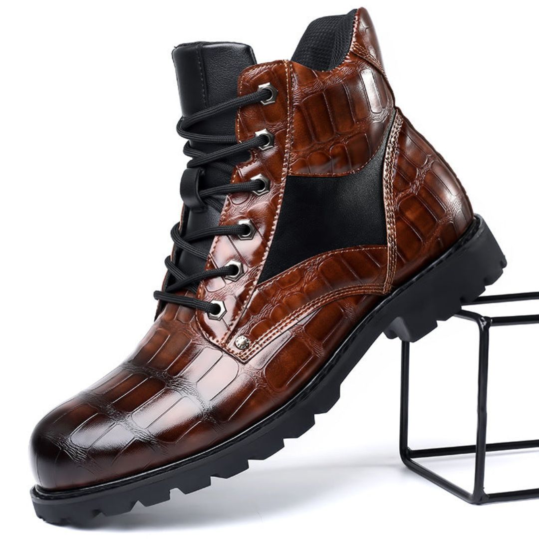 Rugged Outdoor Hiking Ankle Boots
