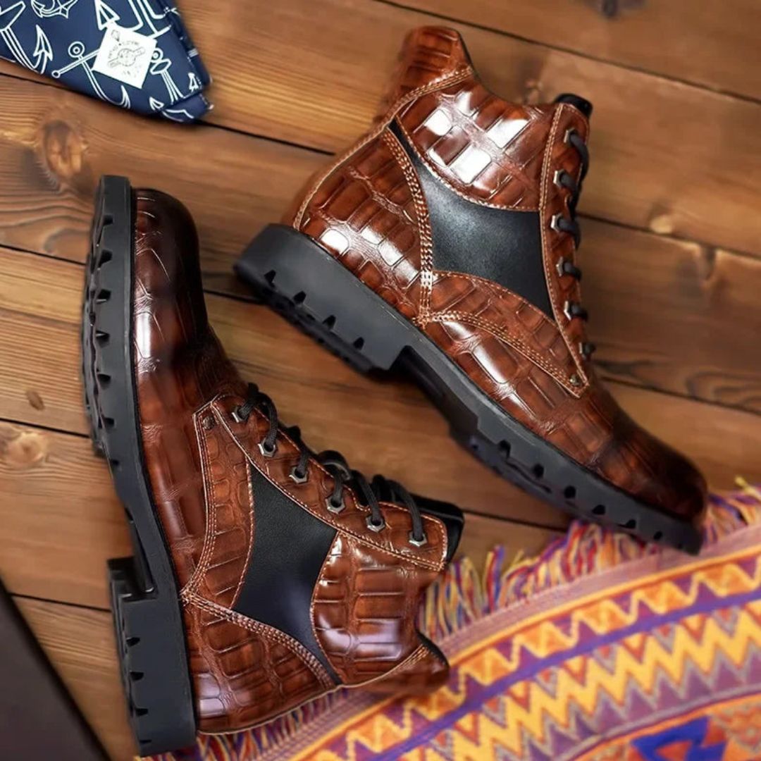 Rugged Outdoor Hiking Ankle Boots - EasyApparels