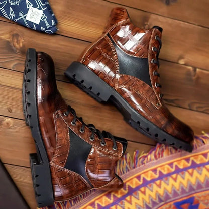 Rugged Outdoor Hiking Ankle Boots - EasyApparels