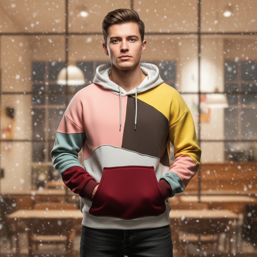Graphic Printed Hoodie Henry - Pexav