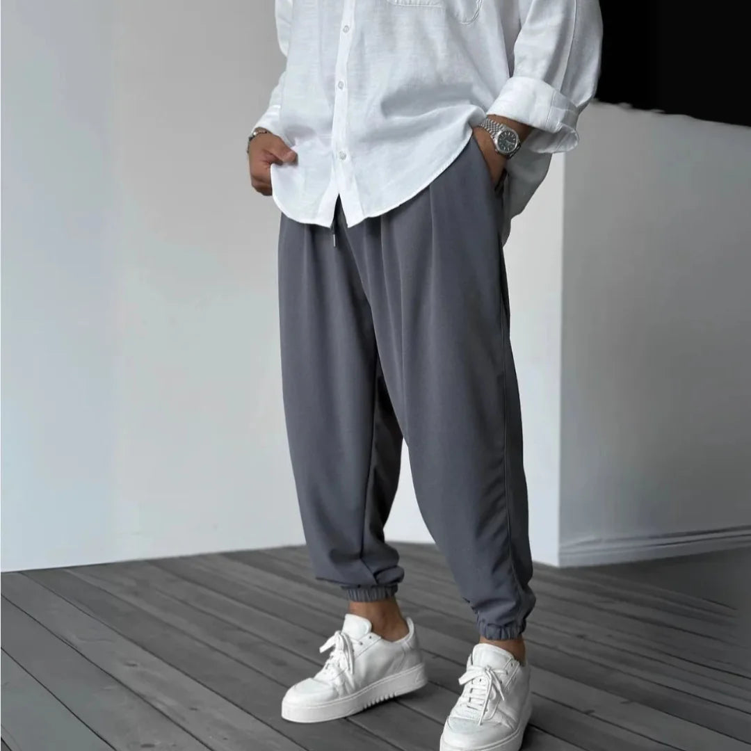 Relaxed Fit Slim Jogger Pants