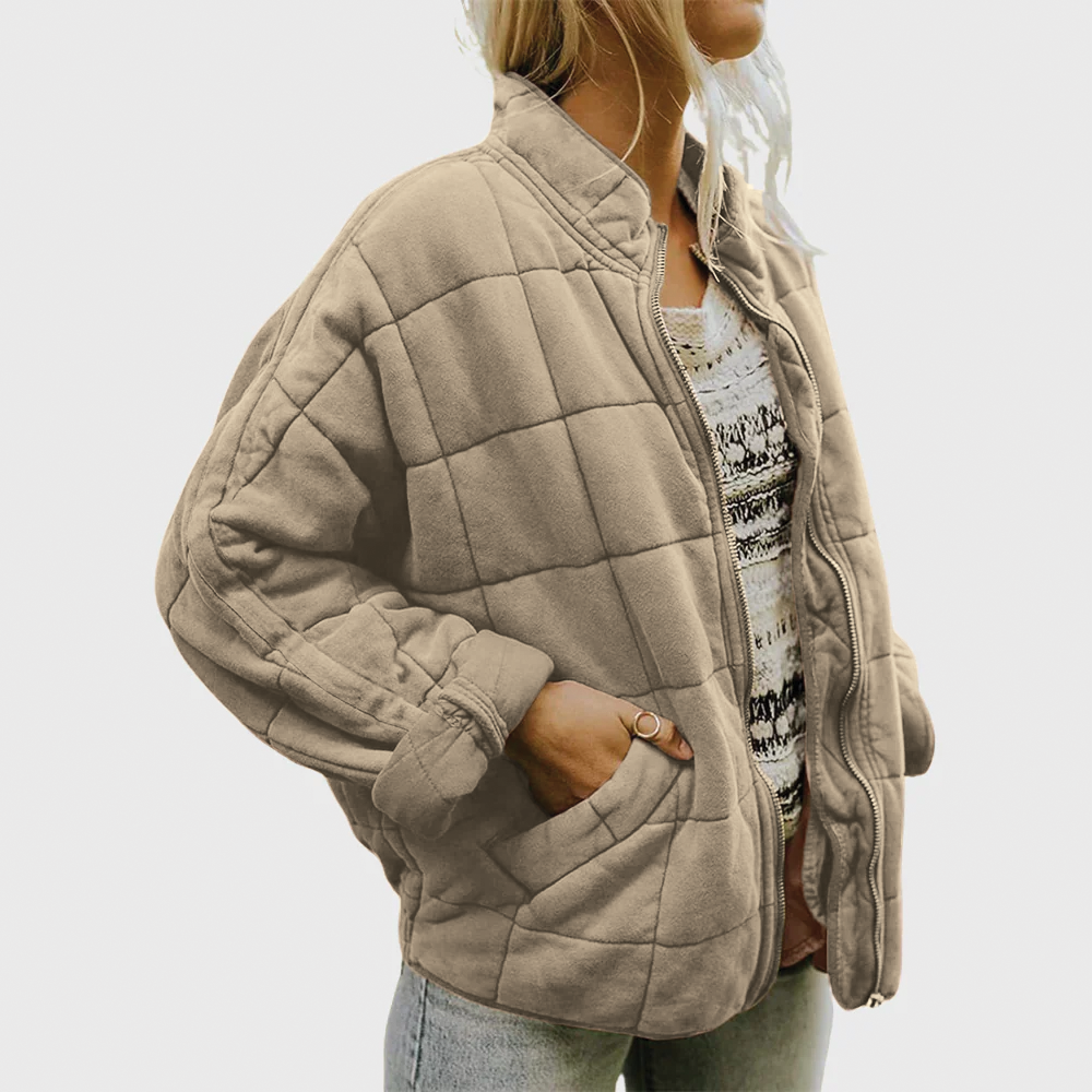 Padded Zip Up Winter Jacket