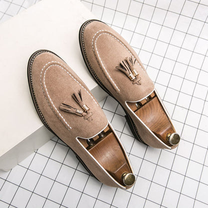 Luxury Slip On Suede Loafers - EasyApparels
