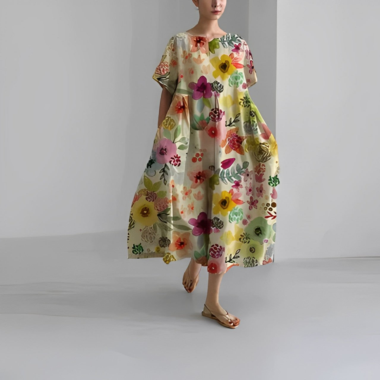 Free-Spirited Maxi Chic Dress