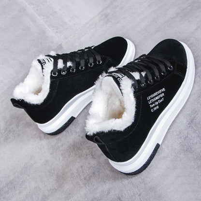 Soft Suede Women's Sneakers - Comfortable Chic Shoes