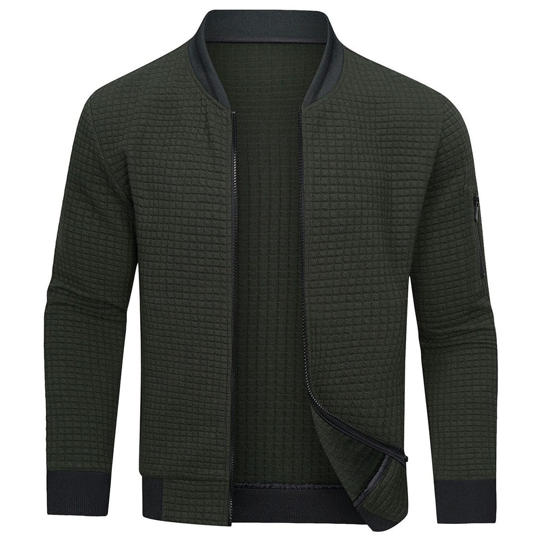 Cozy Fleece Men's Zip Sweater - Vossary