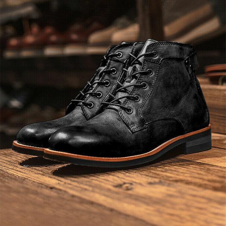 Quality Leather Ankle Boots for Men - EasyApparels