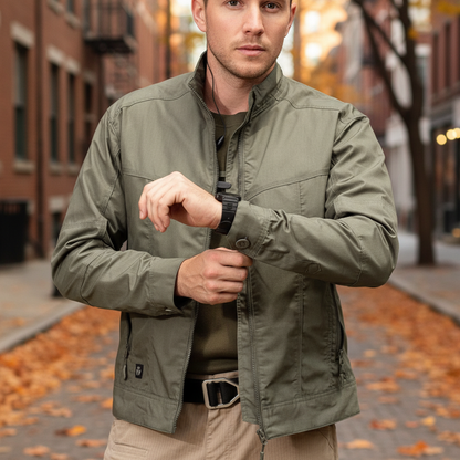 Waterproof Spring Windbreaker Coat - Pexav