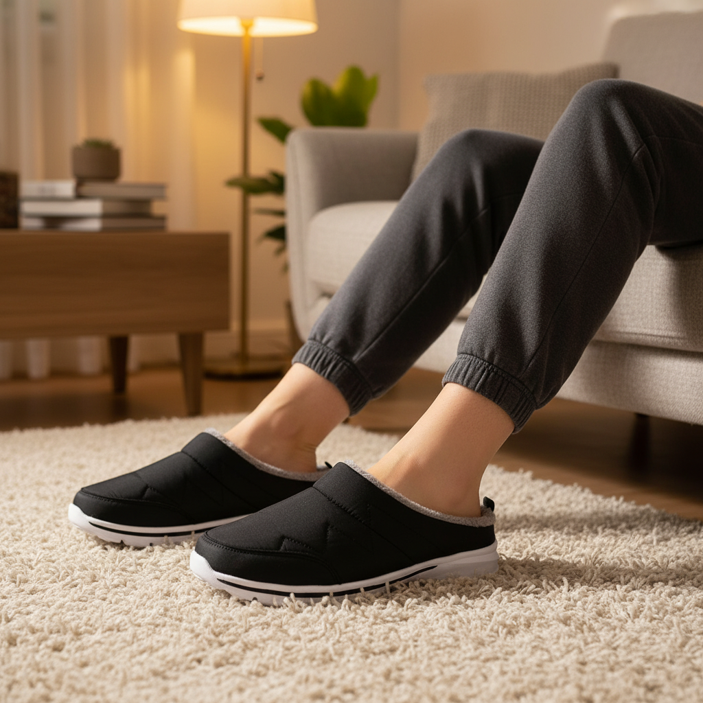Comfortable House Slippers WarmGlide - Pexav