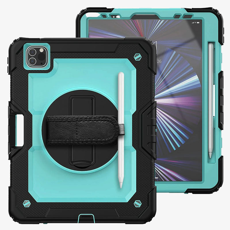 Tough Protective iPad Cover with Handle Strap