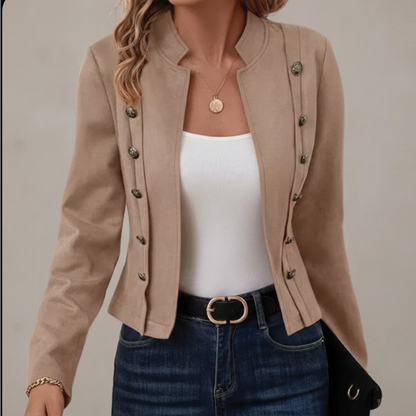 Luxurious Velvet Blazer Coat