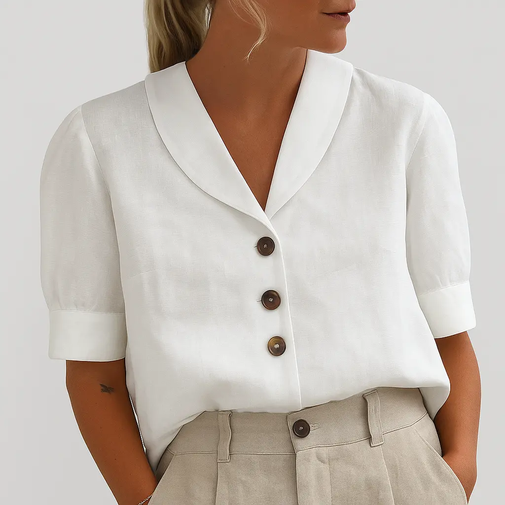 Comfortable Summer Tee for Women - Vossary