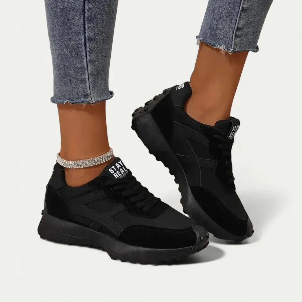 Comfortable Ladies Sneakers - Soft Cushioning