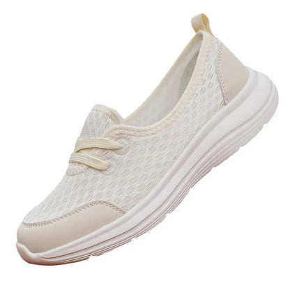 Women's Breathable Sneakers - Soft Slip On Shoes