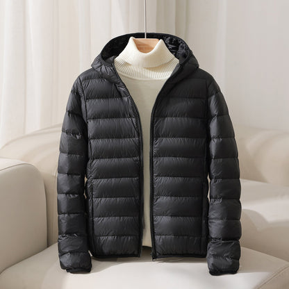 Comfy Quilted Hoodie Jacket