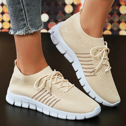Women's Airy Athletic Shoes - Comfortable & Chic Design