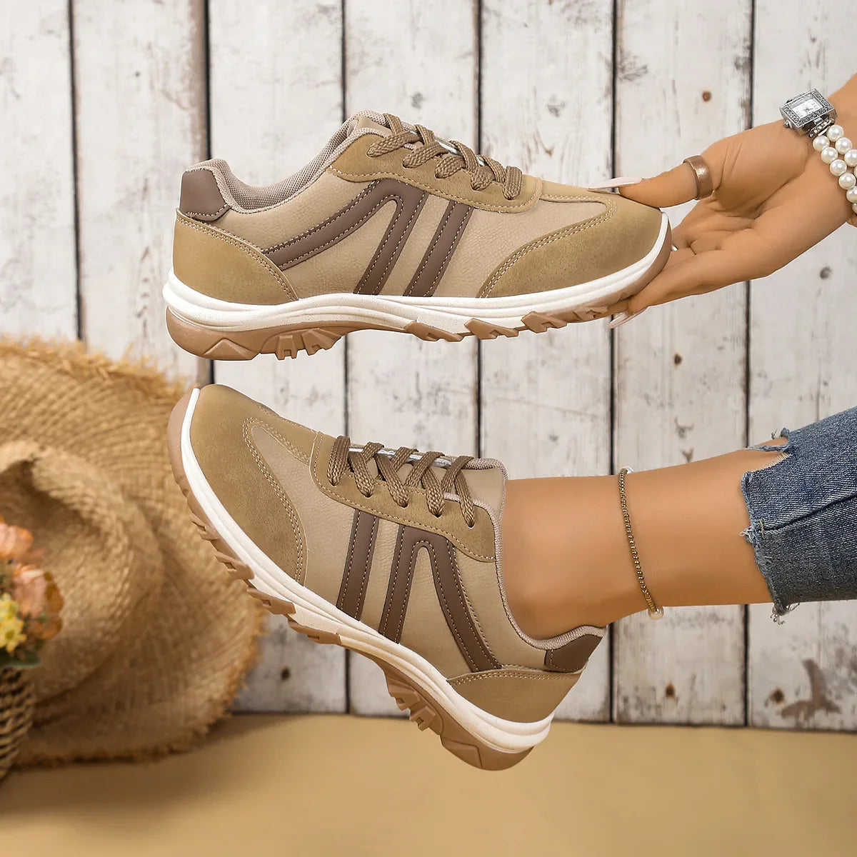 Comfortable Women's Running Shoes - Lightweight Sneakers - EasyApparels