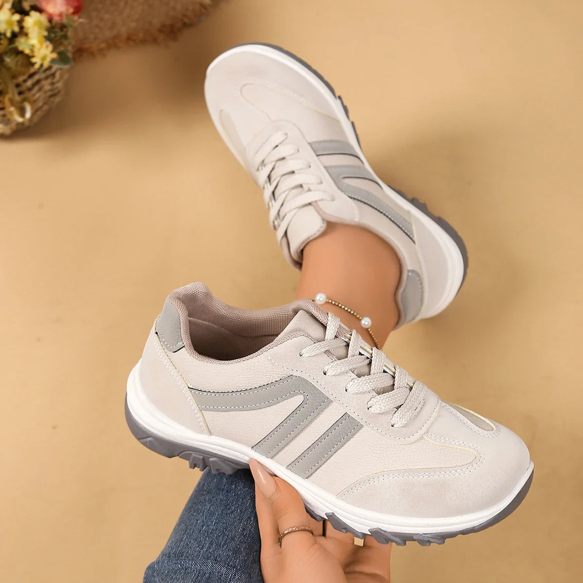 Comfortable Women's Running Shoes - Lightweight Sneakers