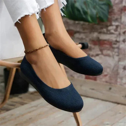 Comfortable Supportive Knit Ballet Shoes