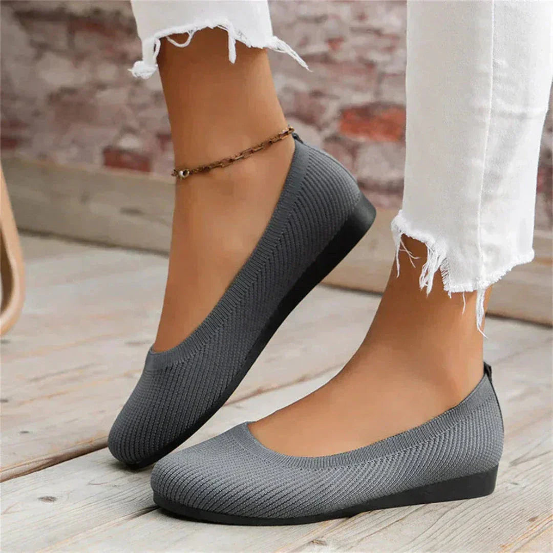 Comfortable Supportive Knit Ballet Shoes
