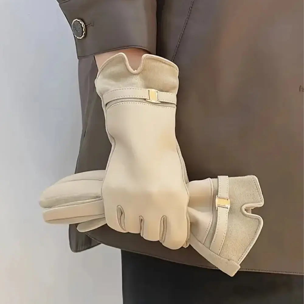 Waterproof Insulated Leather Gloves