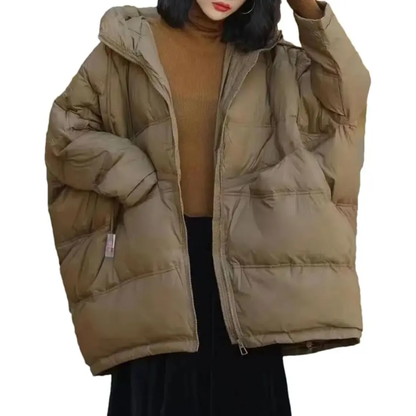 Relaxed Fit Padded Ladies Jacket