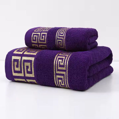 Soft Absorbent Towel Set 2 Piece