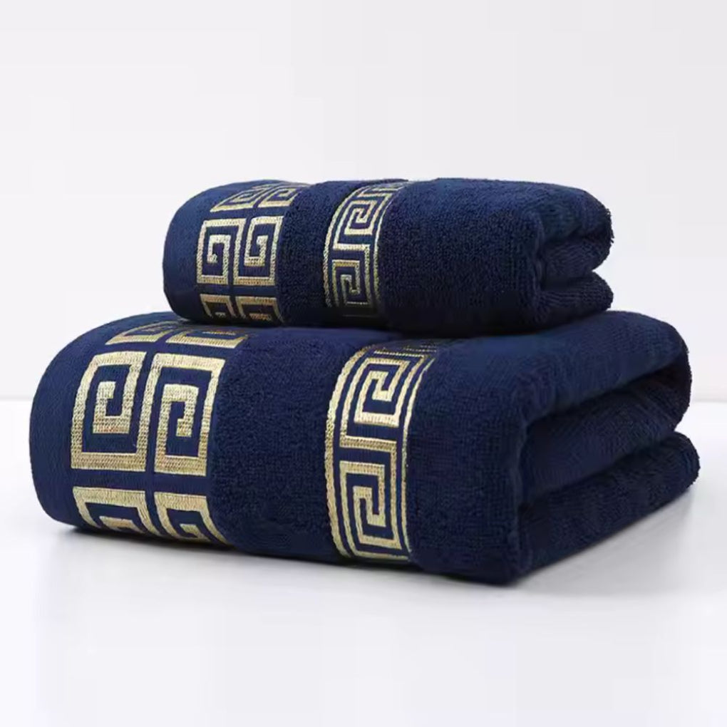 Soft Absorbent Towel Set 2 Piece