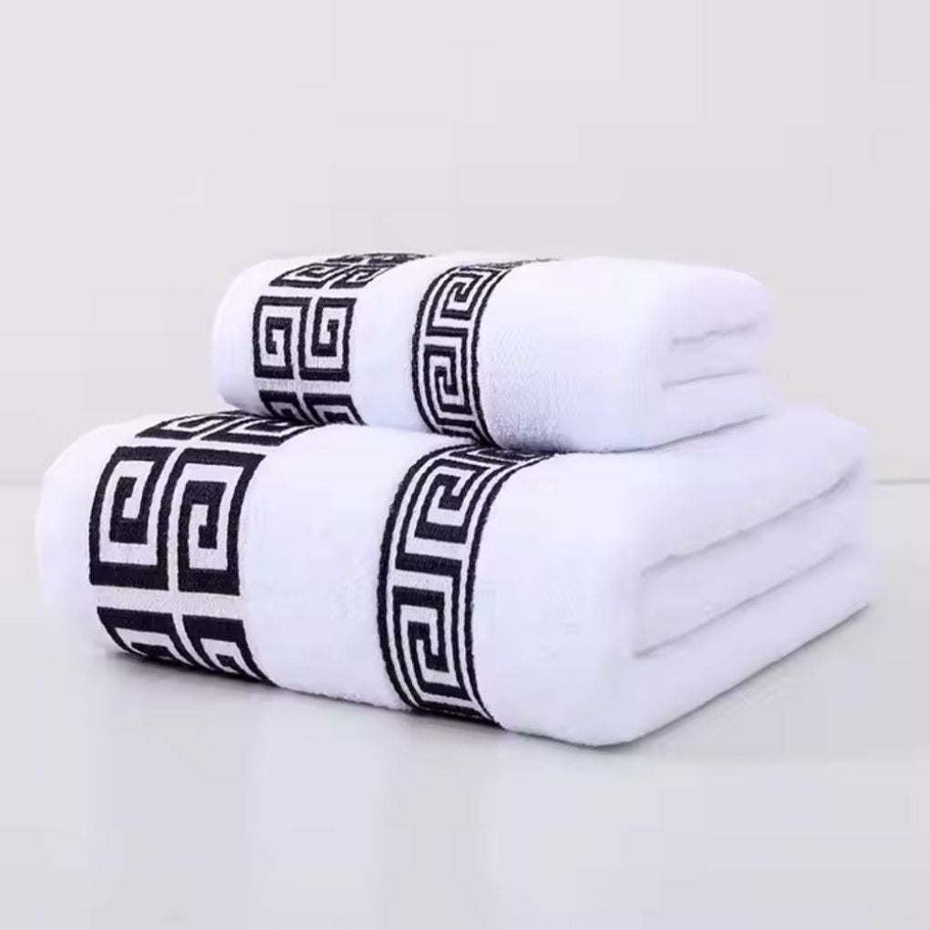 Soft Absorbent Towel Set 2 Piece