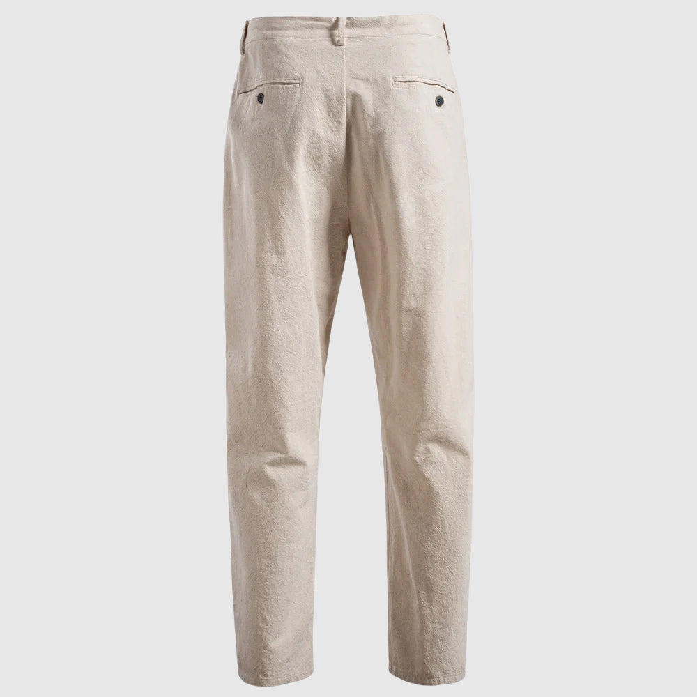 Comfortable Loose Fit Cotton Trousers