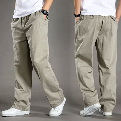 Comfortable Cotton Work Pants - EasyApparels