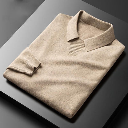 Soft Crew Neck Cashmere Blend Sweater - EasyApparels