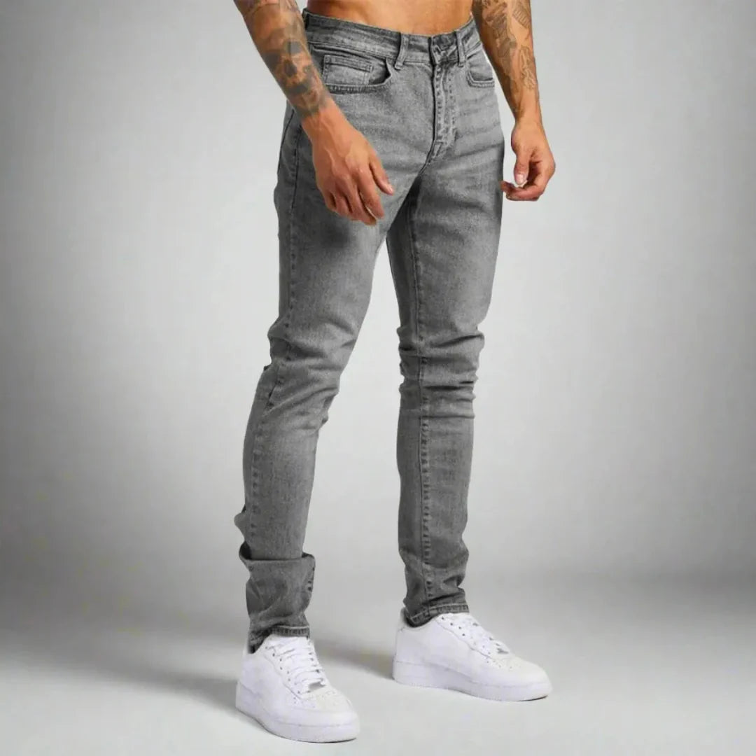 Comfortable Fit Slim Denim Jeans