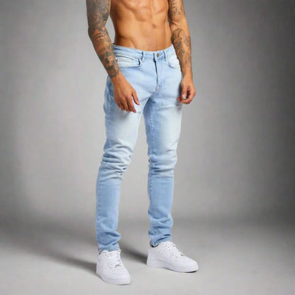 Comfortable Fit Slim Denim Jeans