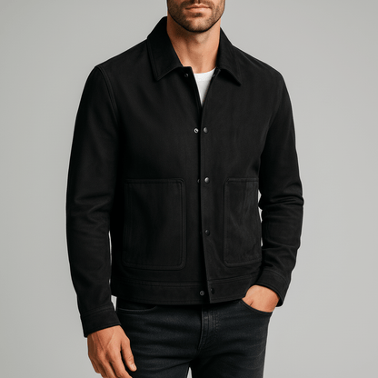 Luminovi | Premium Suede Jacket-Jacket