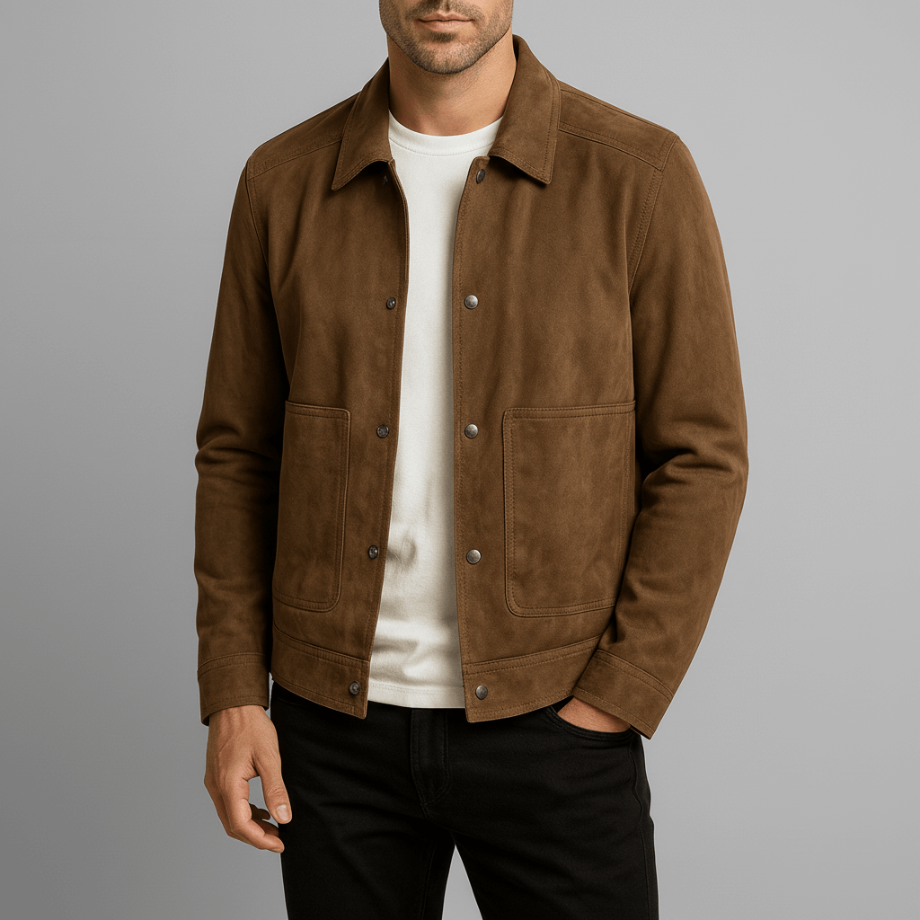 Luxury Soft Leather Jacket - Vossary