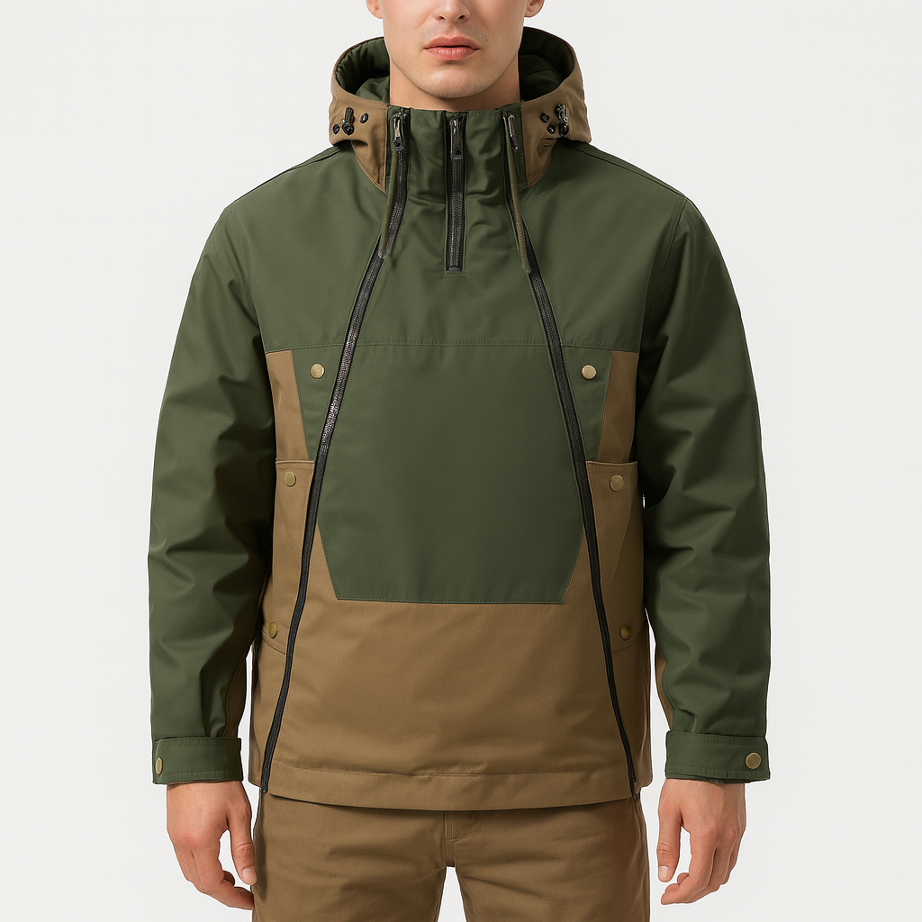 Luminovi | Waterproof Hooded Anorak-Jacket