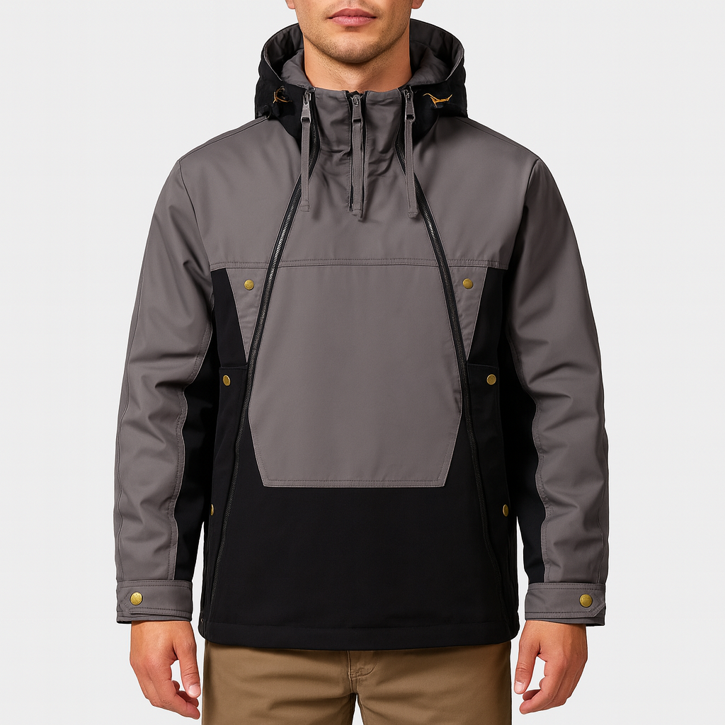 Waterproof Windbreaker Hooded Jacket - Vossary