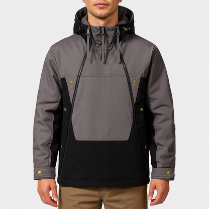 Waterproof Windbreaker Hooded Jacket - Vossary